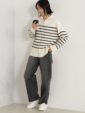 FOUND GOODさん（レディース・165cm）の冬コーディネート