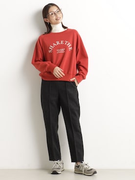 FOUND GOODさん（レディース・165cm）の冬コーディネート