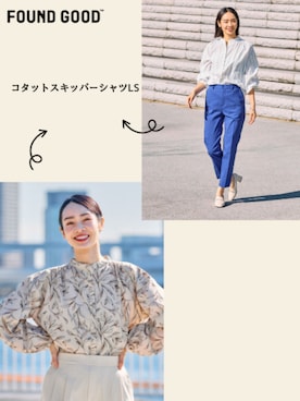 FOUND GOODさん（レディース・164cm）の春コーディネート