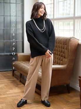 「FOUND GOOD（ファウンドグッド）のアイテム」を使った、FOUND GOODさん（レディース・167cm）の秋コーディネート