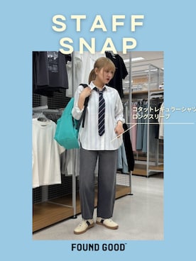 FOUND GOODさん(レディース・159cm)の春コーディネート