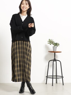 FOUND GOODさん（レディース・165cm）の秋コーディネート