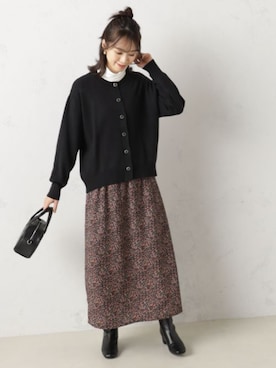 FOUND GOODさん（レディース・165cm）の冬コーディネート