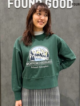 FOUND GOODさん（レディース・164cm）の秋コーディネート