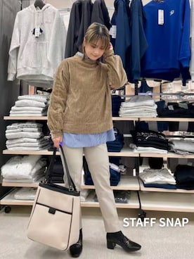 「FOUND GOOD（ファウンドグッド）のアイテム」を使った、FOUND GOODさん（レディース・154cm）の冬コーディネート