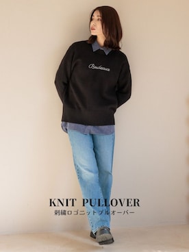 「FOUND GOOD（ファウンドグッド）のアイテム」を使った、FOUND GOODさん（レディース・167cm）の冬コーディネート