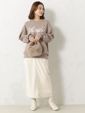 FOUND GOODさん（レディース・161cm）の冬コーディネート