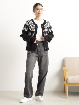 FOUND GOODさん（レディース・165cm）の冬コーディネート