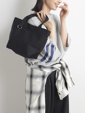 「FOUND GOOD（ファウンドグッド）のアイテム（バッグ）」を使った、FOUND GOODさん（レディース・165cm）の春コーディネート