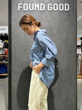 FOUND GOODさん（レディース・157cm）の秋コーディネート