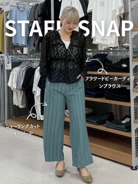 FOUND GOODさん（レディース・159cm）の秋コーディネート