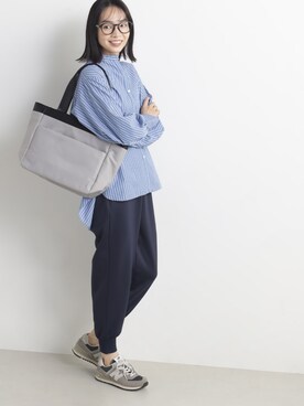 「FOUND GOOD（ファウンドグッド）のアイテム（バッグ）」を使った、FOUND GOODさん（レディース・165cm）の冬コーディネート