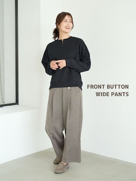 「FOUND GOOD（ファウンドグッド）のアイテム」を使った、FOUND GOODさん（レディース・167cm）の秋コーディネート