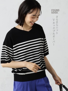 「FOUND GOOD（ファウンドグッド）のアイテム」を使った、FOUND GOODさん（レディース・165cm）の春コーディネート