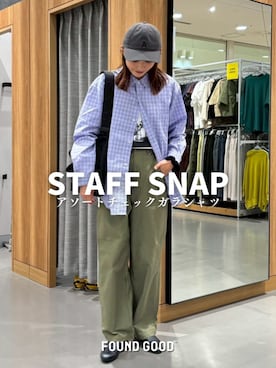 FOUND GOODさん（レディース・164cm）の秋コーディネート