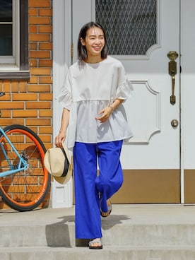 FOUND GOODさん（レディース・165cm）の夏コーディネート