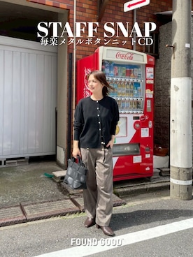 FOUND GOODさん（レディース・154cm）の秋コーディネート