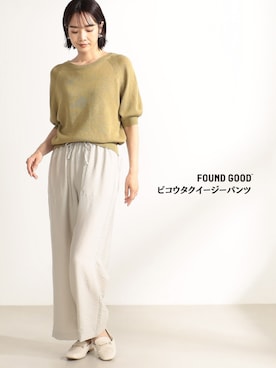 FOUND GOODさん（レディース・165cm）の夏コーディネート