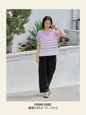 FOUND GOODさん（レディース・167cm）の夏コーディネート