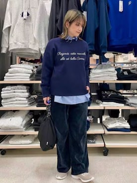 「FOUND GOOD（ファウンドグッド）のアイテム」を使った、FOUND GOODさん（レディース・154cm）の冬コーディネート