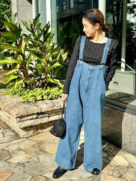 FOUND GOODさん（レディース・157cm）の秋コーディネート