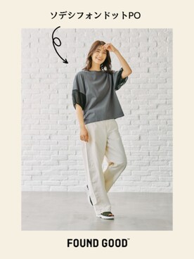 FOUND GOODさん（レディース・167cm）の夏コーディネート