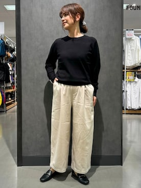 FOUND GOODさん（レディース・154cm）の秋コーディネート