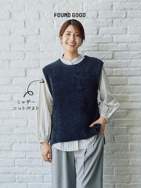 FOUND GOODさん（レディース・167cm）の秋コーディネート