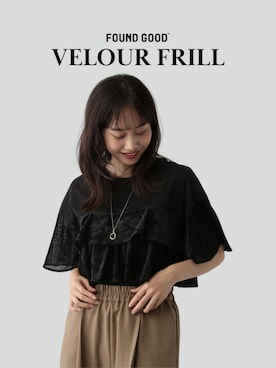 FOUND GOODさん（レディース・168cm）の秋コーディネート