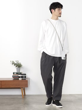 「FOUND GOOD（ファウンドグッド）のアイテム」を使った、FOUND GOODさん（メンズ・180cm）の秋コーディネート