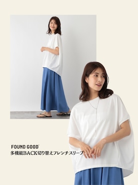 FOUND GOODさん（レディース・167cm）の夏コーディネート