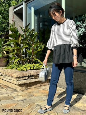 FOUND GOODさん（レディース・160cm）の秋コーディネート