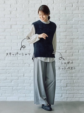 FOUND GOODさん（レディース・167cm）の秋コーディネート