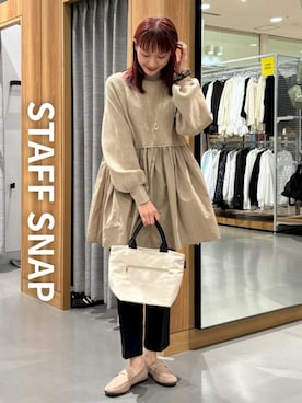 「FOUND GOOD（ファウンドグッド）のアイテム」を使った、FOUND GOODさん（レディース・164cm）の冬コーディネート