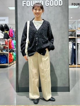 FOUND GOODさん（レディース・164cm）の秋コーディネート