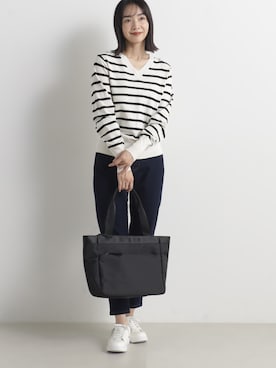 「FOUND GOOD（ファウンドグッド）のアイテム（バッグ）」を使った、FOUND GOODさん（レディース・165cm）の春コーディネート