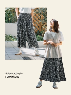 FOUND GOODさん（レディース・167cm）の夏コーディネート