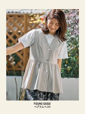 FOUND GOODさん（レディース・167cm）の夏コーディネート