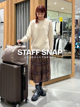 「冬コーデ」｜FOUND GOODさん（レディース・167cm）の秋コーディネート