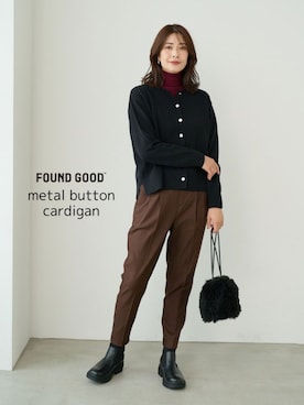 FOUND GOODさん（レディース・165cm）の秋コーディネート