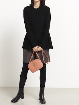 「FOUND GOOD（ファウンドグッド）のアイテム（バッグ）」を使った、FOUND GOODさん（レディース・165cm）の秋コーディネート