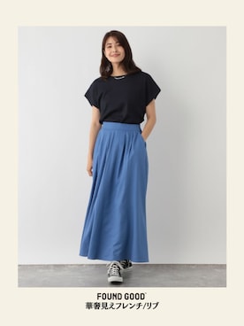 FOUND GOODさん（レディース・167cm）の夏コーディネート