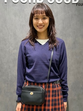 「FOUND GOOD（ファウンドグッド）のアイテム（バッグ）」を使った、FOUND GOODさん（レディース・164cm）の秋コーディネート