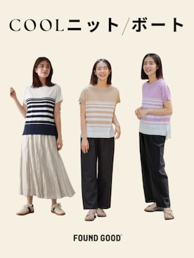 FOUND GOODさん（レディース・167cm）の春コーディネート