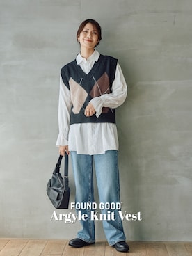 FOUND GOODさん(レディース・167cm)の秋コーディネート