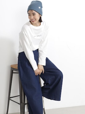 FOUND GOODさん（レディース・165cm）の秋コーディネート