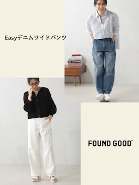 FOUND GOODさん（レディース・165cm）の春コーディネート