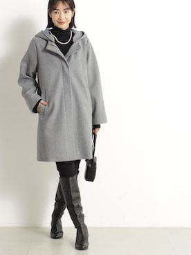 FOUND GOODさん（レディース・165cm）の冬コーディネート