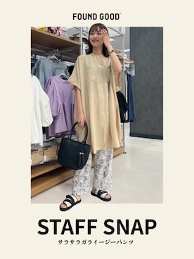 FOUND GOODさん（レディース・164cm）の春コーディネート