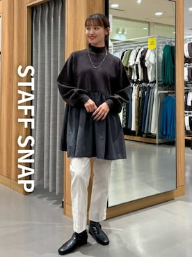 「FOUND GOOD（ファウンドグッド）のアイテム」を使った、FOUND GOODさん（レディース・164cm）の冬コーディネート